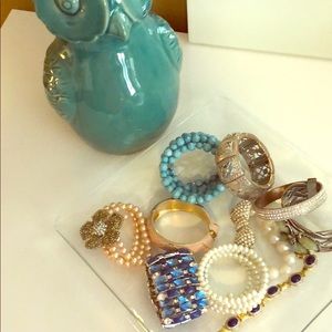 Costume jewelry, bangles and bracelets😍